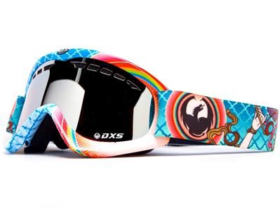 NEW DRAGON DXS SNOW LIMITED CHAKRA BRO SNOW GOGGLE IONIZED MIRROR LENS 