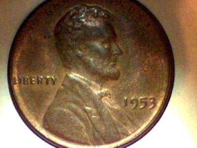 BU 1955 POORMANS & 1953 SHIFTED 3 LINCOLN CENT ERRORS  