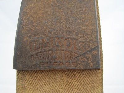 Vintage Barber Illinois Razor Strop Co Chicago  