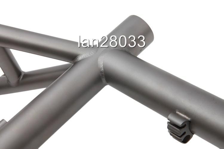   /Mountain bike frame XC/Ti/14~22 1450g Double butted,in Matte  