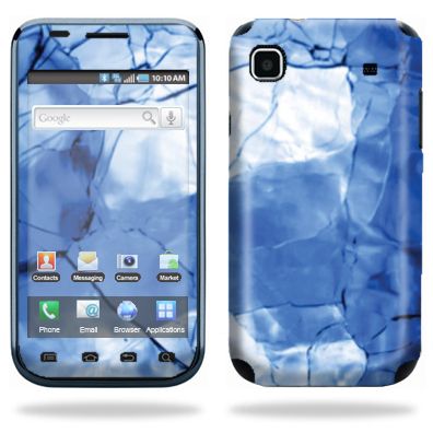 Vinyl Skin Decal for Samsung Vibrant SGH T959 – Cracked Glass  