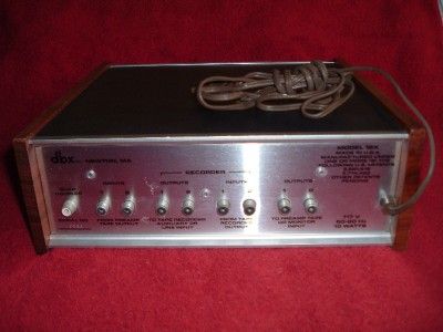 DBX 1BX DYNAMIC RANGE EXPANDER BEAUTIFUL VINTAGE 1970s dbx NOISE 