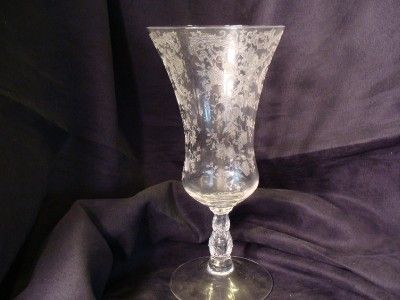 CAMBRIDGE CHANTILLY Etch Iced Tea Glass Excellent Condition  