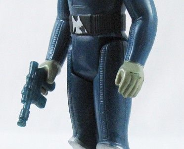 Vintage Star Wars Blue Snaggletooth Complete w/ Weapon No Toe Dent 