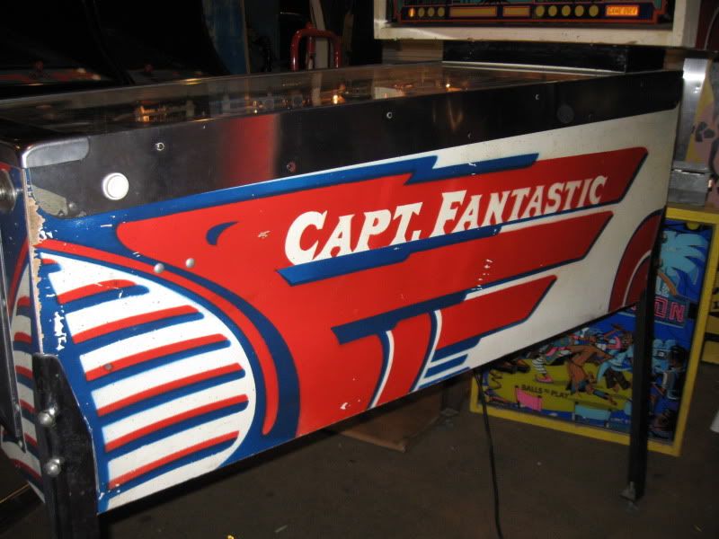 1976 Bally Elton John Captain Fantastic Pinball Machine  