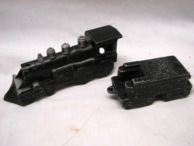 MIDGETOY TRAIN STEAM LOCOMOTIVE DIE CAST CAR SET RR  