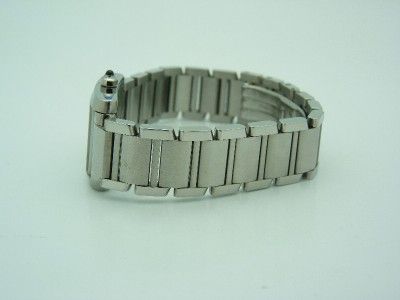 Cartier Tank Francaise 2384 Stainless Steel Ladies Quartz Watch  