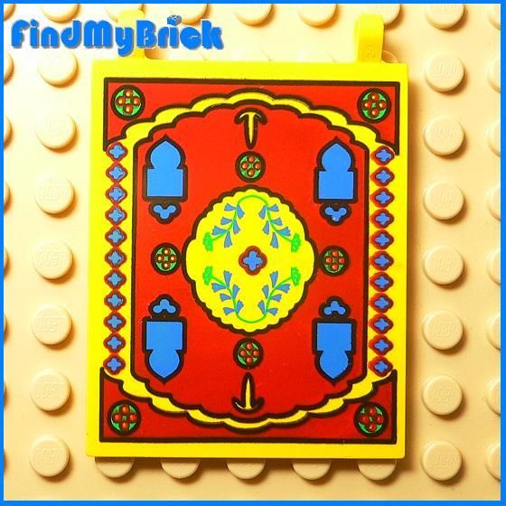 F243B Lego 6x4 Wall Stroll w/ Oriental Rug Pattern NEW  