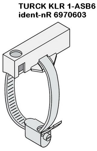 TURCK KLR 1 ASB6 SENSOR MOUNTING CLAMP~NEW~  