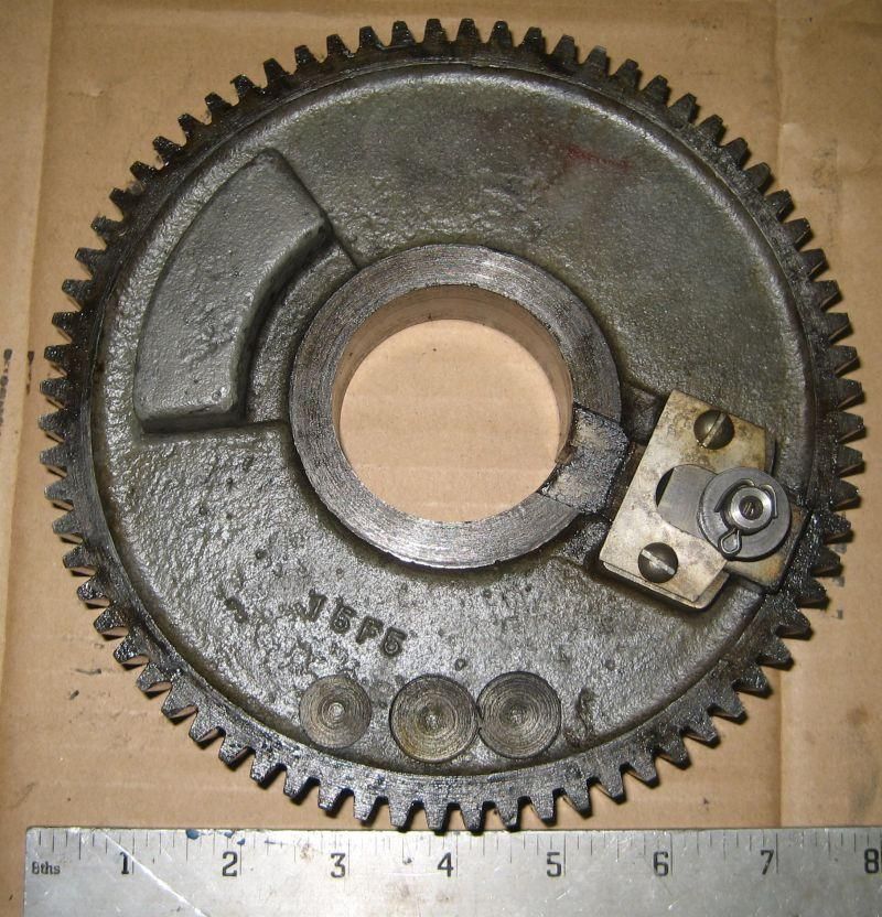 SOUTH BEND 14 1/2 LATHE BULL GEAR + PIN ASSY  