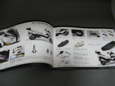 HONDA New SILVER WING GT & Parts Brochure (From Japan)  