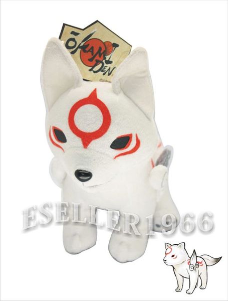 Okami Den Okamiden Chibiterasu Plush Doll Pokemon 12US  