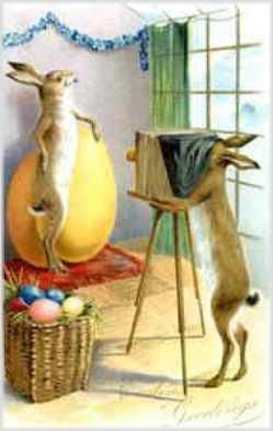 Images of Vintage Easter   Art & Craft Prints on CD  