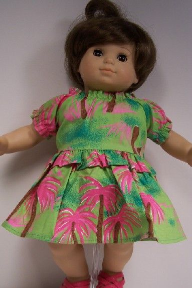 MATCHING Doll Clothes HAWAIIAN For Bitty Baby Twins♥  