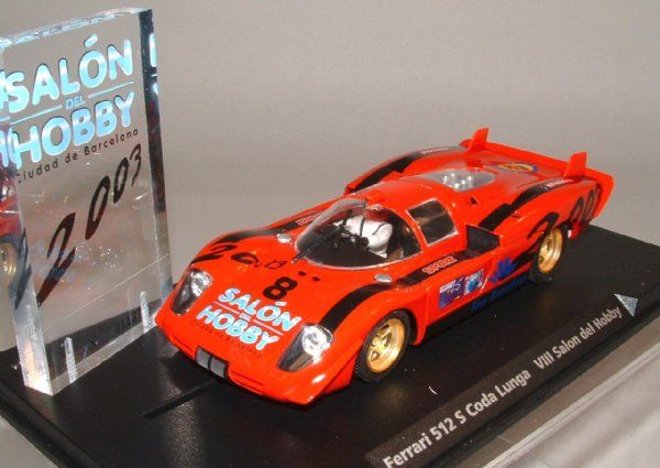 Fly S23 Ferrari 512 Coda Lunga Salon del Hobby 1/32  