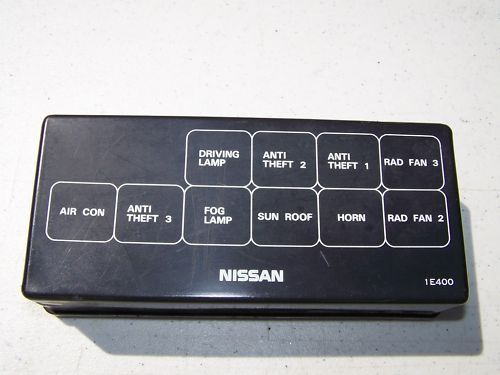 1994 NISSAN ALTIMA FUSE PANEL COVER RELAY COVER  