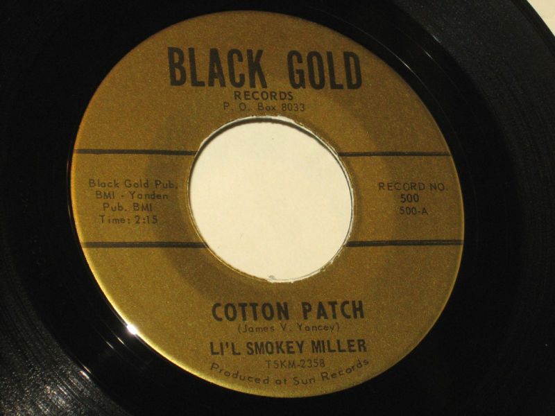 LiL Smokey Miller 45 Cotton Patch SUN ROCKABILLY HEAR  