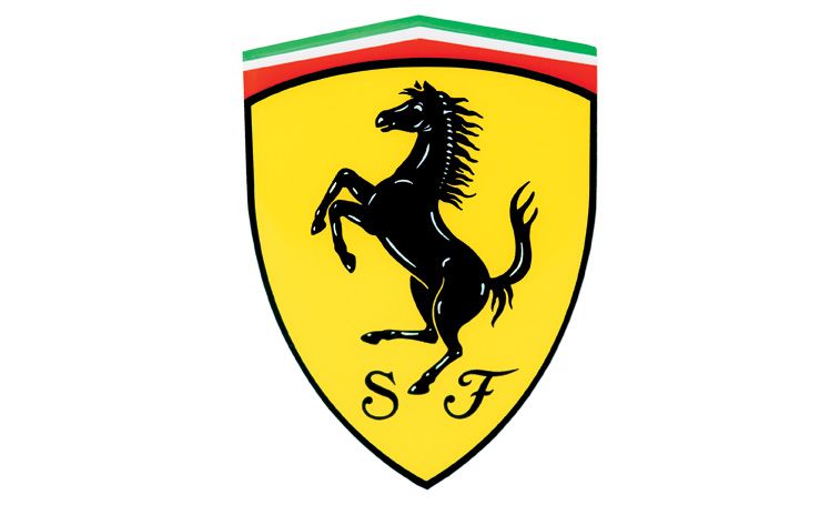 100% AUTHENTIC SCUDERIA FERRARI BADGE MAGNET  