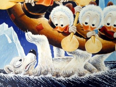 Carl Barks UNCLE SCROOGE McDUCK Donald Duck LUCK OF THE NORTH DELL 