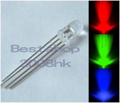 4pins rgb led 4pinsdiffused rgb rainbow led rainbow led 3mm