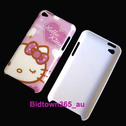 Pieces Hello Kitty Hard Back Case Cover Skin For iPod Touch 4 4th 4G 