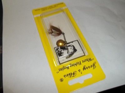 VINTAGE JERRYS FLIES WITH A SINGLE HOOK & TREBLE HOOK  