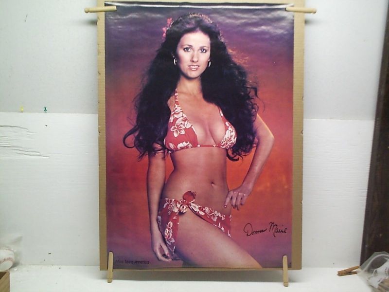 Miss teen America 1979 vintage original poster  