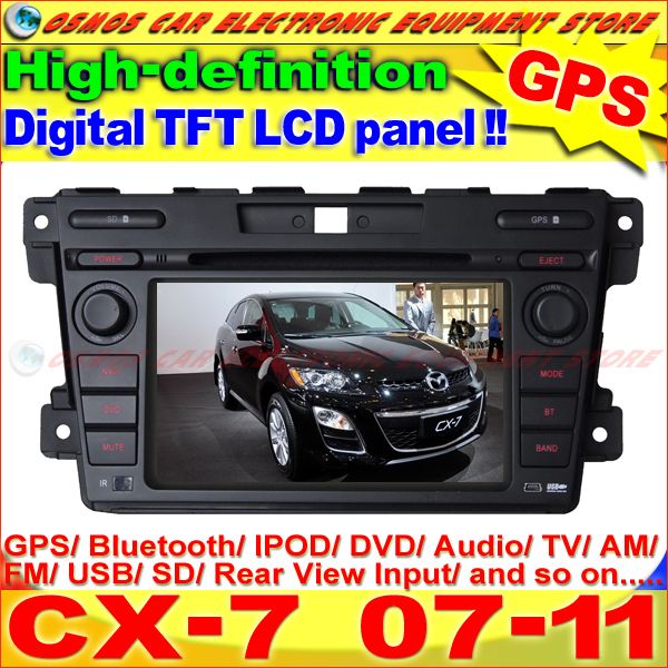 MAZDA CX 7 07 11 HD Screen GPS Navi Car DVD Player  