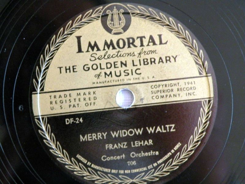 10 78 RPM/ImmortalThe Golden Library of Music/IMezzo  