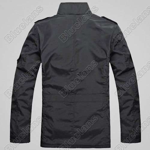 Mens New Man Fashion Collar Jacket Classic Leisure Jacket 2 Style 