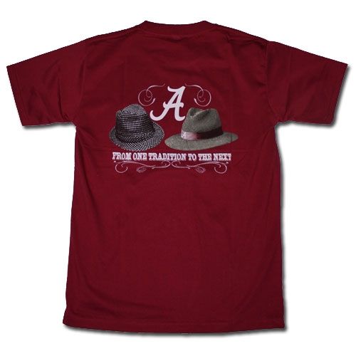   Crimson Tide Football T Shirts   Nick Saban and Bear Bryant Hats