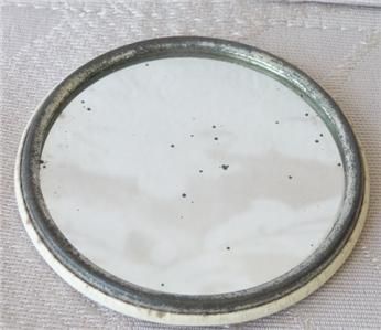 Late1800s Horlicks Malted Milk, Maiden & Cow Mirror, ALL ORIGINAL 