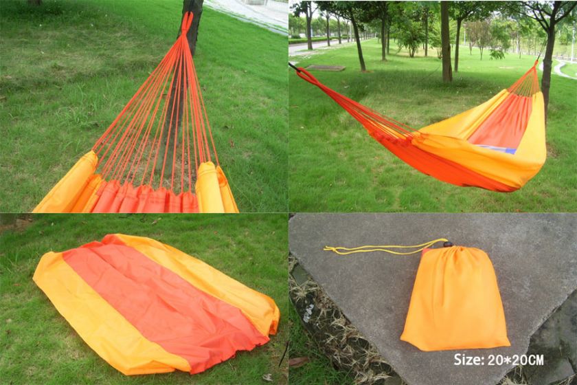 Oxford cloth hammock swing durable wide lightweight Portable relax 