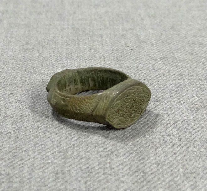 18c.ANTIQUE OTTOMAN TURKISH TURKEY ISLAMIC BRONZE LETTER WAX SEAL 