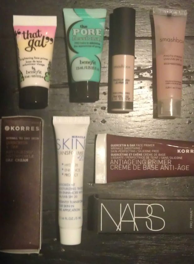 Nars Benefit Smashbox Korres Primers & Foundation spf  