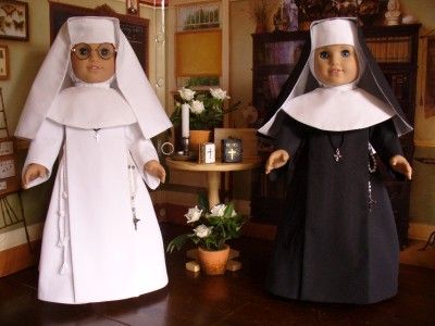 Doll Clothes Pattern Nuns Habits American Girl  