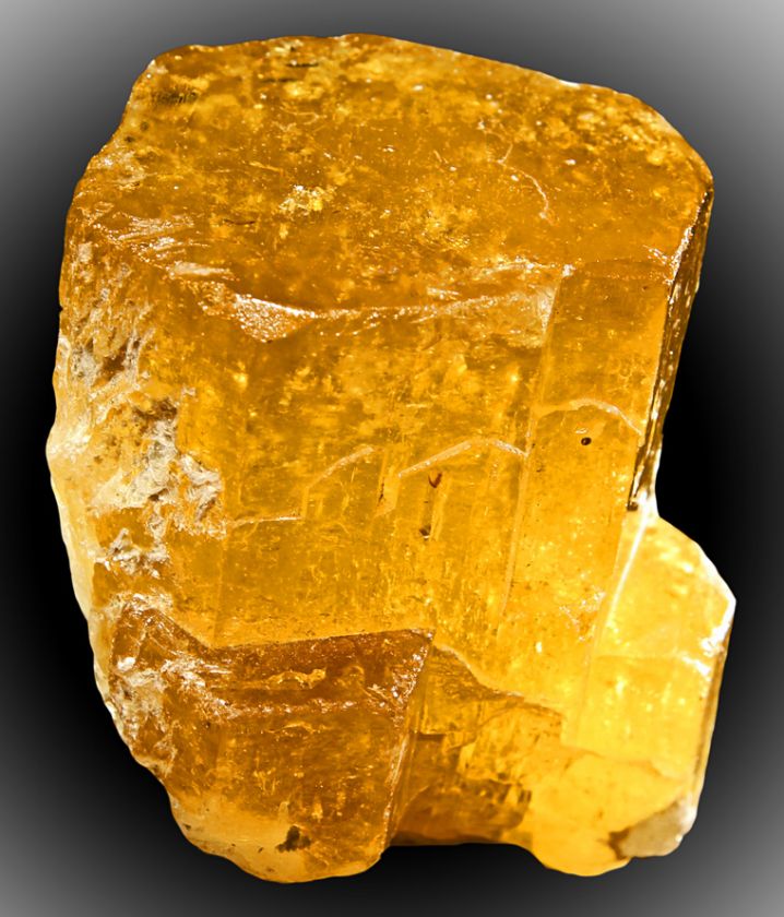 788ct 2.1 Gem YELLOW HELIODOR Beryl Crystal Takikistan  