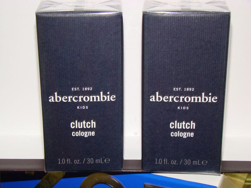 Abercrombie Fitch Clutch Kids / men Cologne 2x1oz= 2oz  