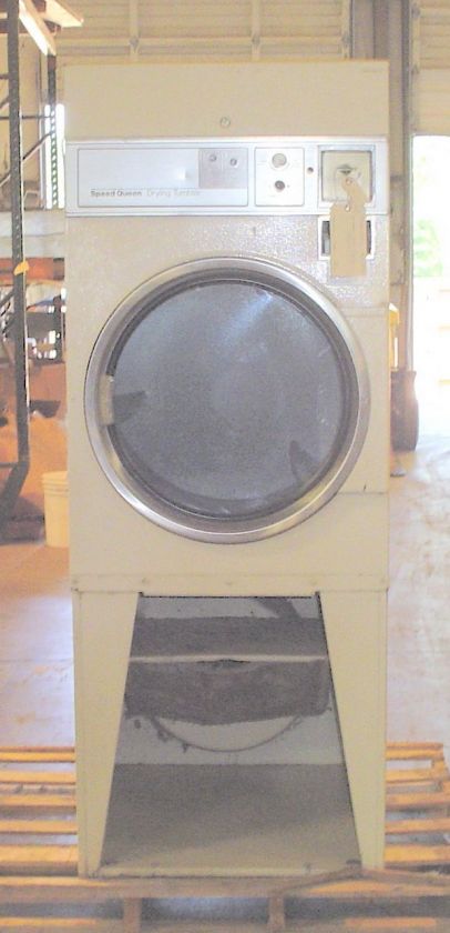 SPEED QUEEN 30 LB COIN OPERATED DRYER SINGLE PHASE  