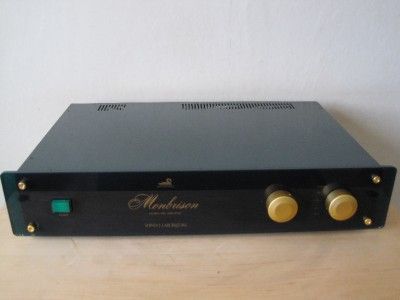 SHINDO LABS MONBRISON VALVE PREAMPLIFIER  