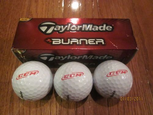 NEW* TAYLOR MADE BURNER SET OF CCM GOLF BALLS 2 *  