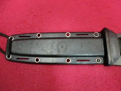 Scuba Steel Tanto Knife Diving USMC SURVIVAL Sheath  