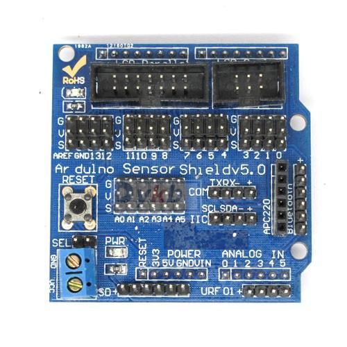 V5 Sensor Shield for Arduino APC220 Bluetooth Analog Module Servo 