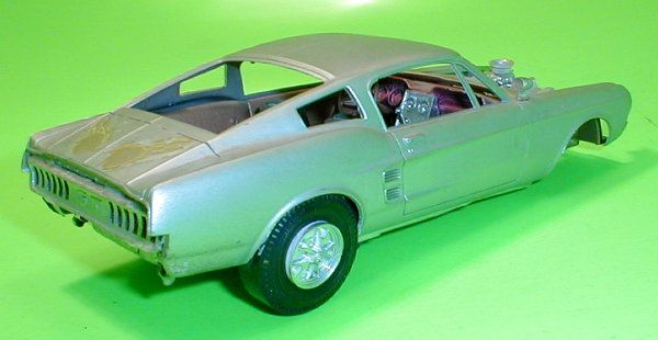 AMT 1967 Ford Mustang GT 2+2 Annual Original Fastback Model Parts Car 