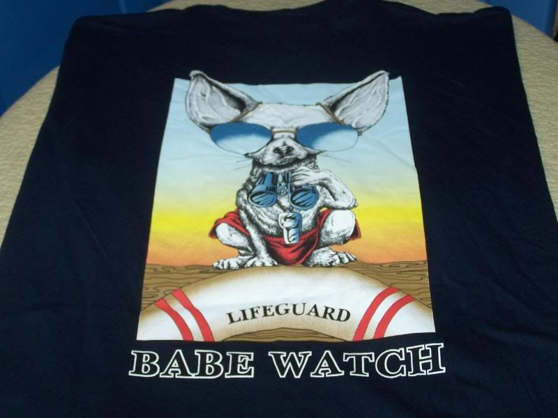 Chihuahua LIFEGUARD   BABE WATCH T Shirt   XXXL 3X New  