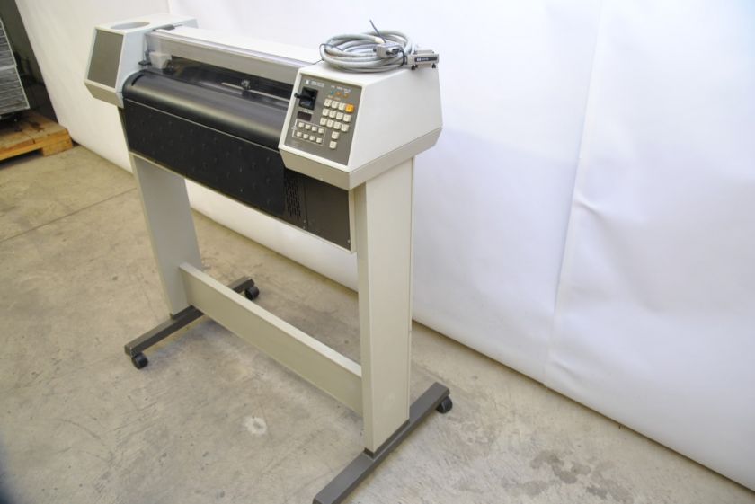 HP 7580A Wide Format 8 Pen Plotter with GPIB Connector  