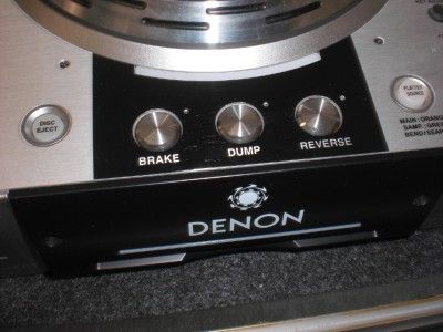 PAIR DENON DN S3500 DJ CD/ TURNTABLES + DN X1500S MIXER W/HARD CASE 