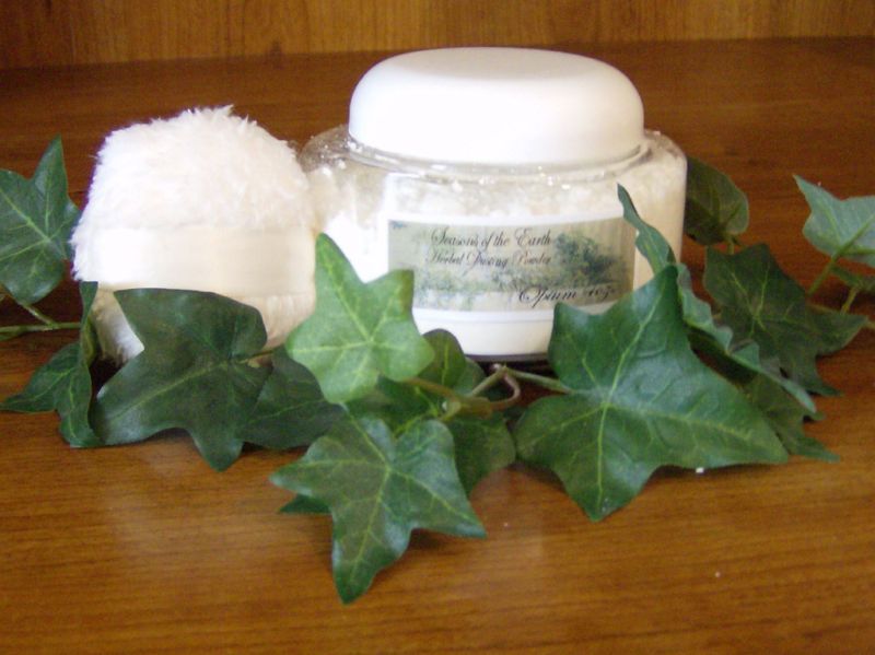 oz. Herbal Dusting Body Powders w/ Puff P S Scents  