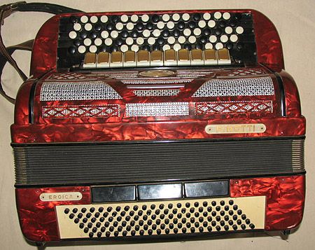 Accordion Button Firotti Eroica 120 bass 5 row #7033  