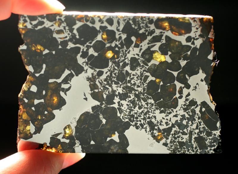 RICH PALLASITE & MESOSIDERITE METEORITE SEYMCHAN 114g  